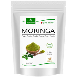MoriVeda® Moringa Oleifera Blattpulver "Premium" 300mesh - 250g