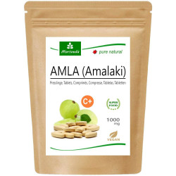 MoriVeda Amla Tabletten 1000mg - Vitamin C 60 Stück