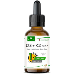MoriVeda® Vitamin D3+K2 MK7 Tropfen, 50ml