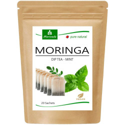 MoriVeda® Moringa Dip Tee Kräutermischungen im Teebeutel - 20 Beutel