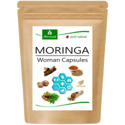 MoriVeda® Moringa Woman Kapseln 500mg - 120 Stück