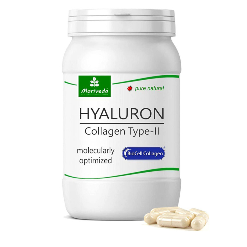 MoriVeda® BioCell® Collagen-II Hyaluronsäure Kapseln, 60 Stück